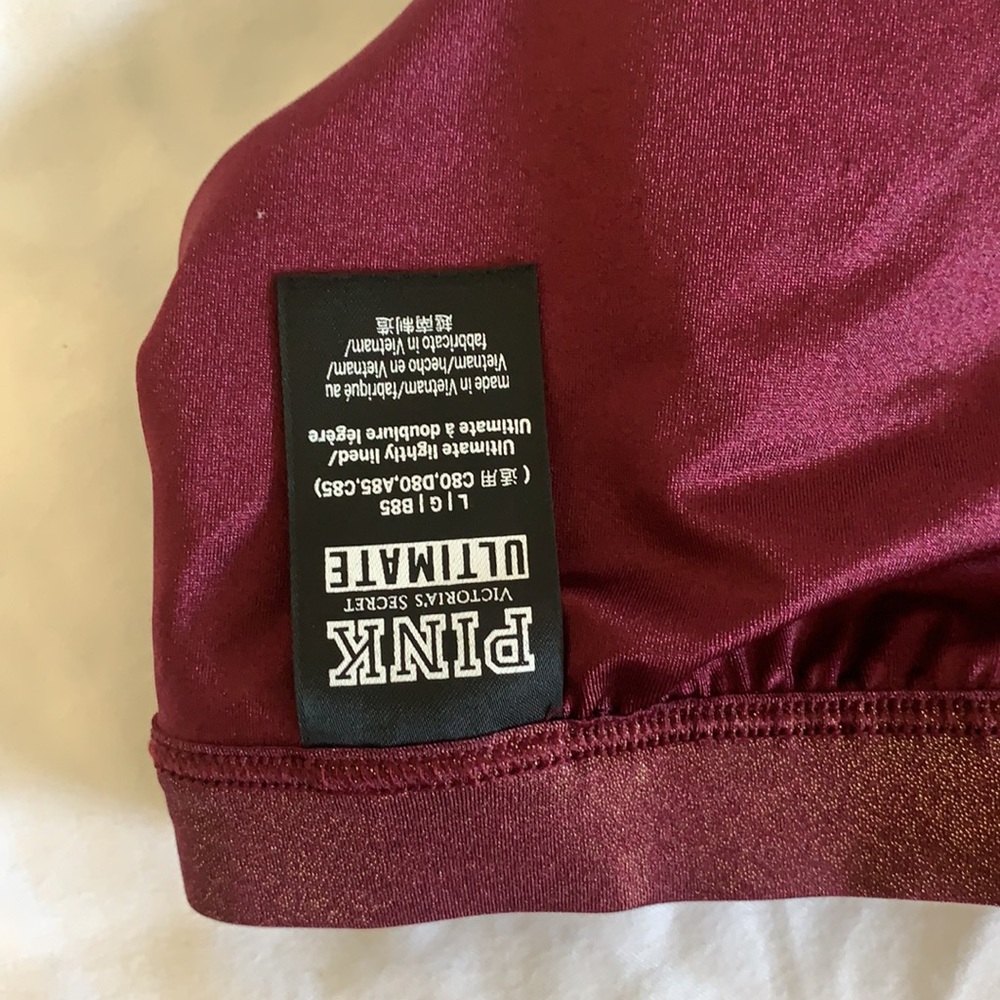 Pink Sports Bra - Picture 5 of 6